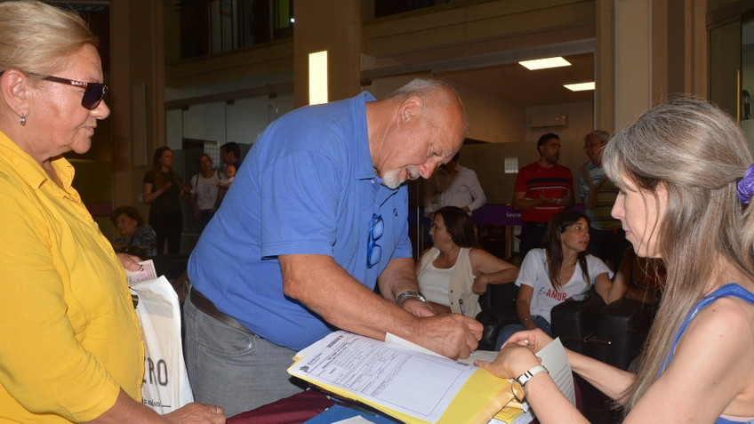 TOMA DE FIRMAS DE 85 ESCRITURAS