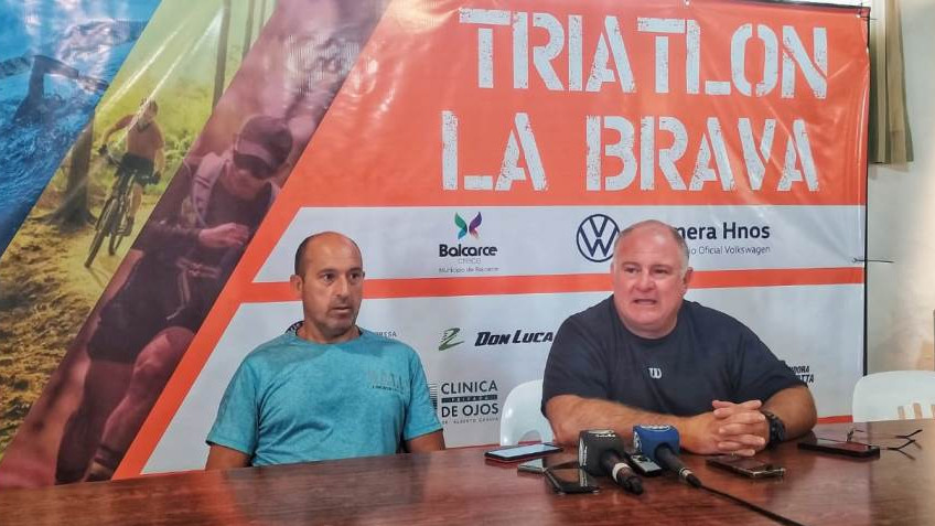 PRESENTARON LA COMPETENCIA DE TRIATLÓN “LA BRAVA”