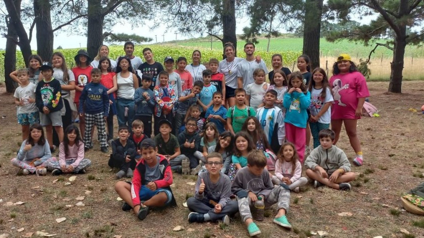 CAMPAMENTO EN LA COLONIA DEL POLI