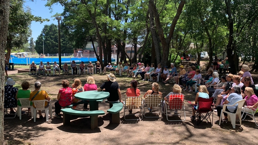 EXITOSO INICIO DE LA COLONIA DE ADULTOS MAYORES