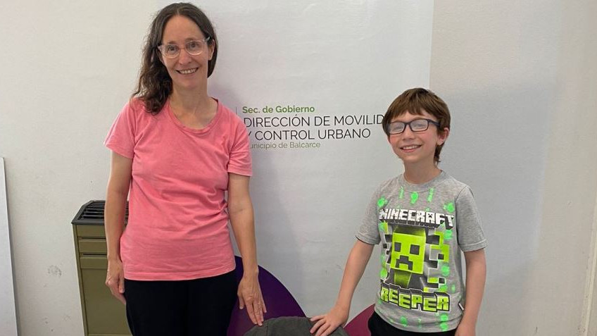 FAMILIA BALCARCEÑA REALIZÓ DONACION AL AREA DE TRANSITO