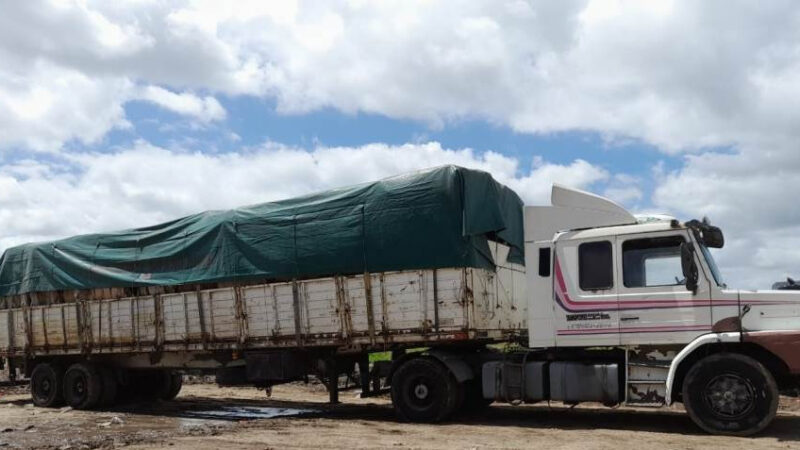 NUEVO CARGAMENTO DE MATERIAL RECICLABLE