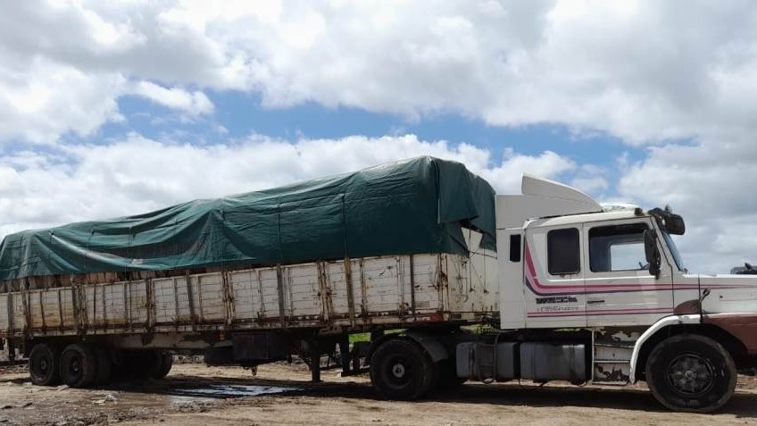 NUEVO CARGAMENTO DE MATERIAL RECICLABLE