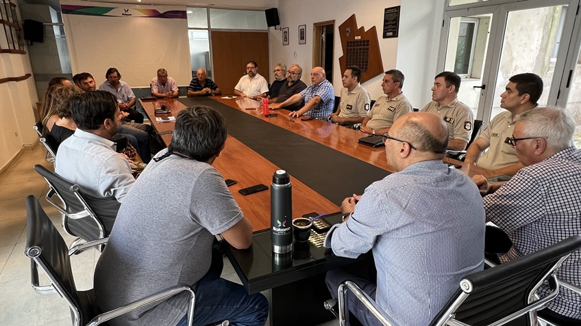 SEGURIDAD: REUNIÓN CON VECINOS DE ZONAS RURALES