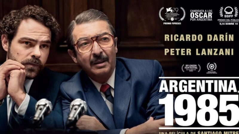 PROYECCION DE LA PELICULA ARGENTINA 1985
