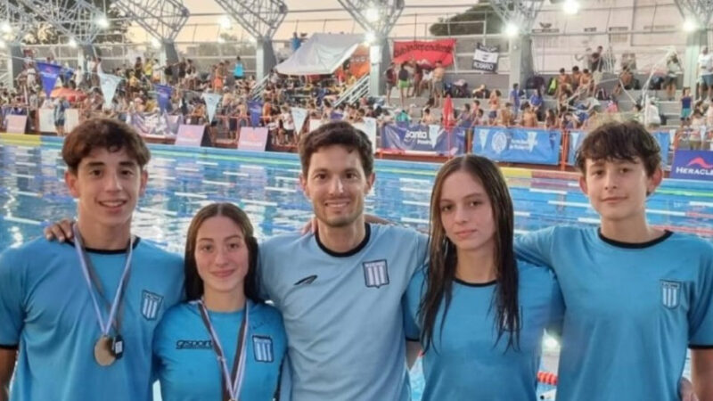 NATACIÓN: TÍTULOS NACIONALES PARA COLANERI Y FEINGOLD