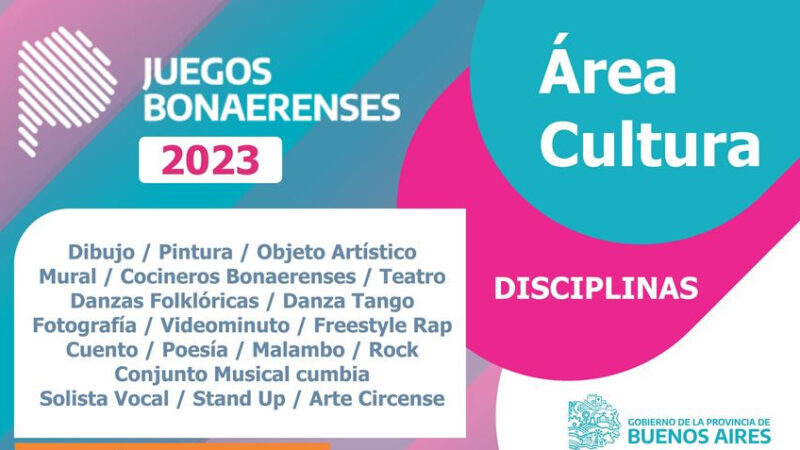 CIERRE DE INSCRIPCIONES A LOS JUEGOS BONAERENSES