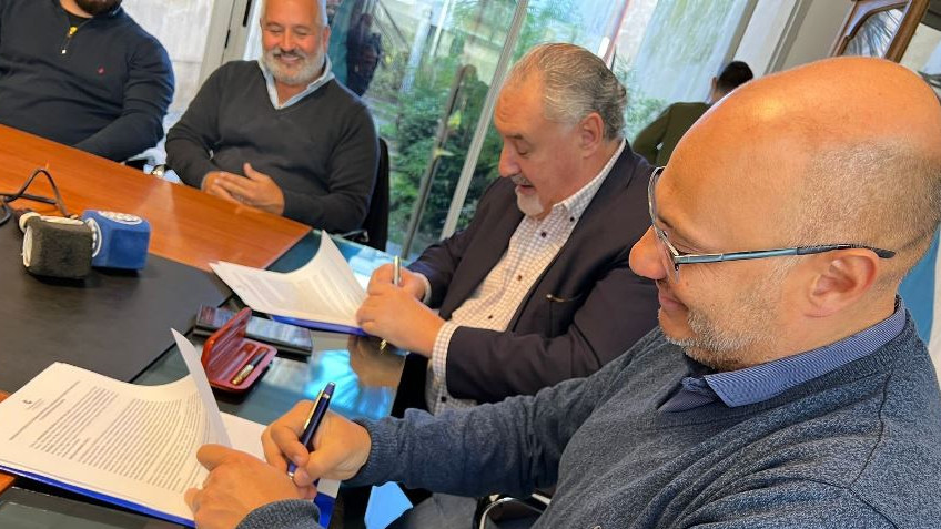 SE FIRMÓ CONVENIO CON ESCUELA DE FORMACIÓN PROFESIONAL DE LA UNIVERSIDAD NACIONAL DE MAR DEL PLATA