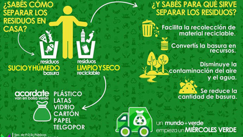 CONTINÚA EL “MIÉRCOLES VERDE”