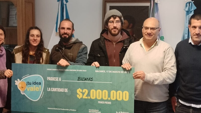 BIOMAS COOPERATIVA AGROECOLÓGICA GANÓ EL CONCURSO «TU IDEA VALE»