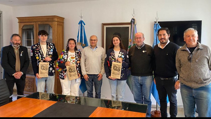 REINO RECIBIÓ A INTERCAMBISTAS ROTARIOS