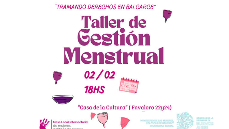Taller sobre Gestión Menstrual