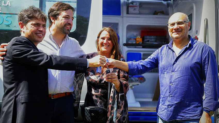 Balcarce recibió una nueva ambulancia