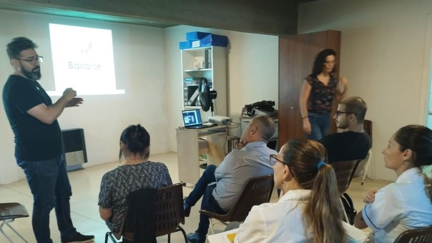 Capacitación sobre dengue