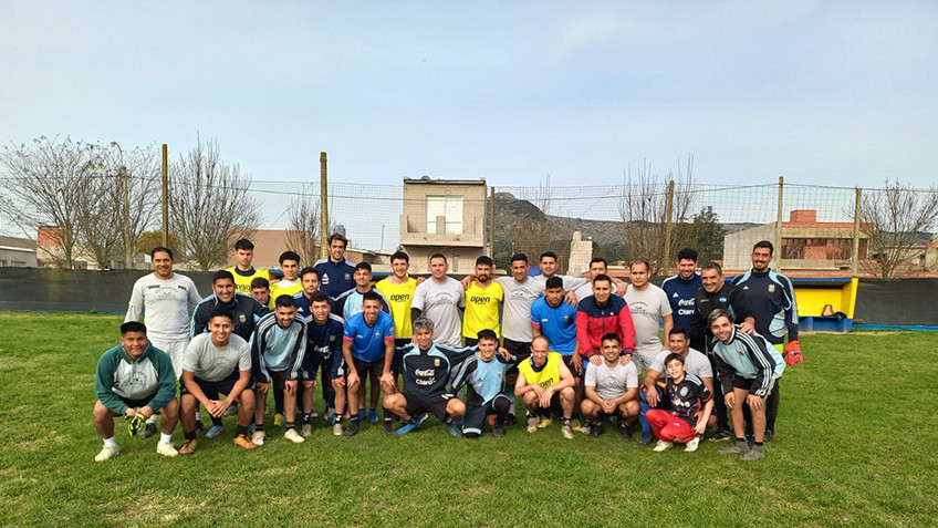 Seleccionado de fútbol 7 realizó concentración en Balcarce