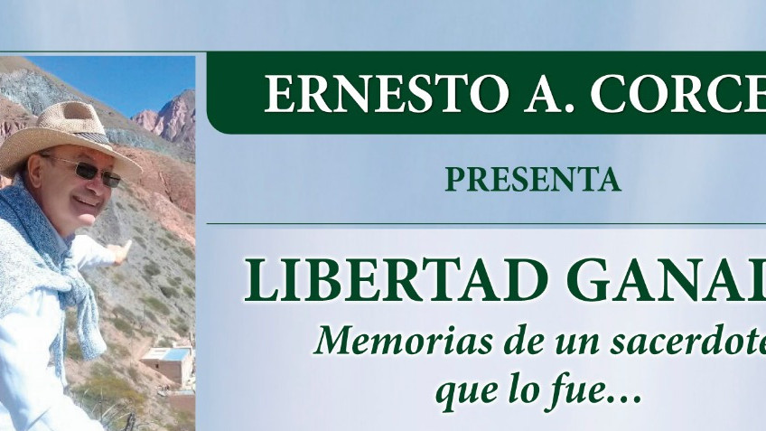 Ernesto Corces presenta un nuevo libro en Balcarce