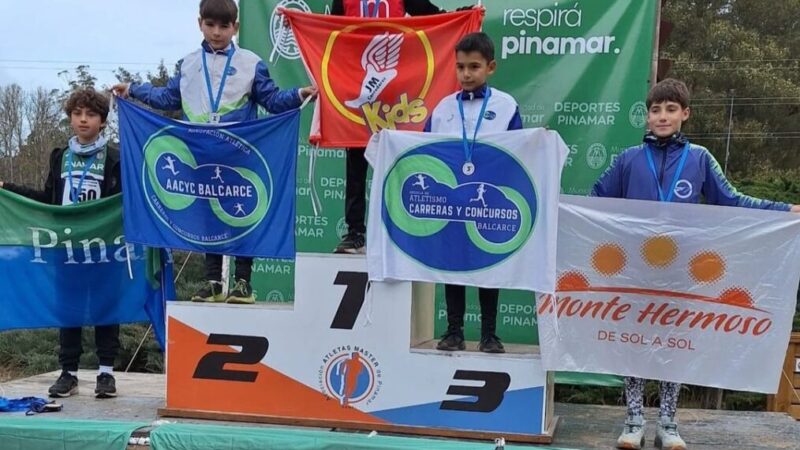 Atletas locales en el provincial de cross