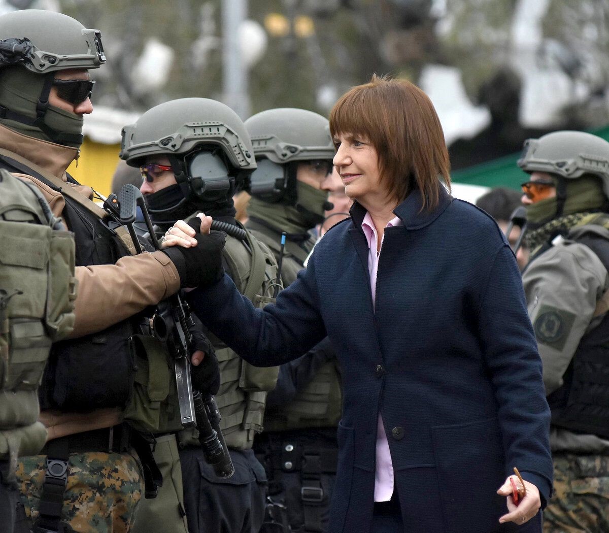 Bullrich salió atacar al juez Slokar y justificó la visita a genocidas