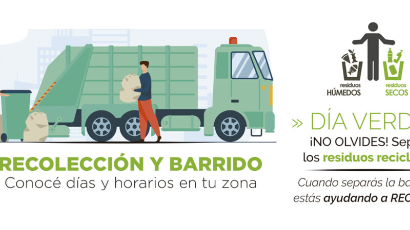 SERVICIO DE RECOLECCIÓN Y BARRIDO: NUEVOS RECORRIDOS Y AMPLIACIONES