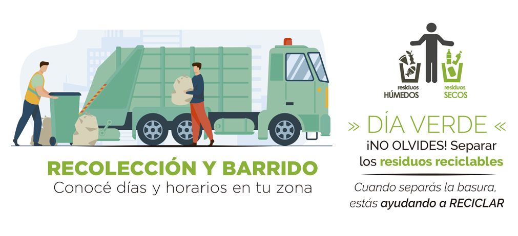 SERVICIO DE RECOLECCIÓN Y BARRIDO: NUEVOS RECORRIDOS Y AMPLIACIONES