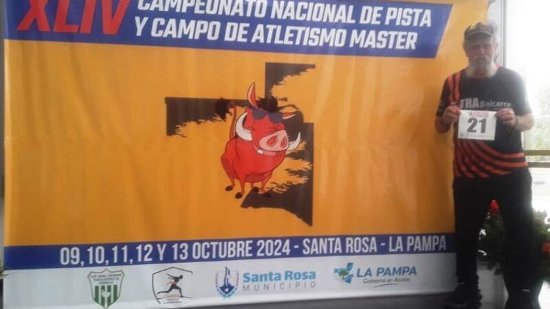 FELIPE PEREYRA EN UN NACIONAL MASTER 
