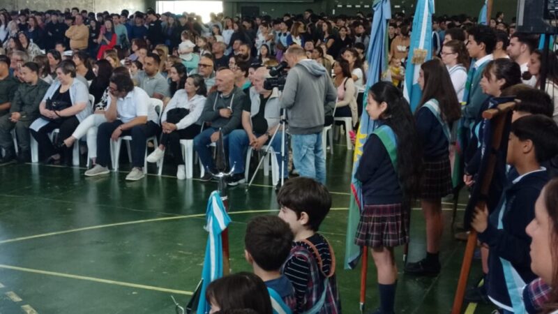 SE REALIZÓ ESTA MAÑANA EL ÚLTIMO ACTO PATRIO DEL AÑO