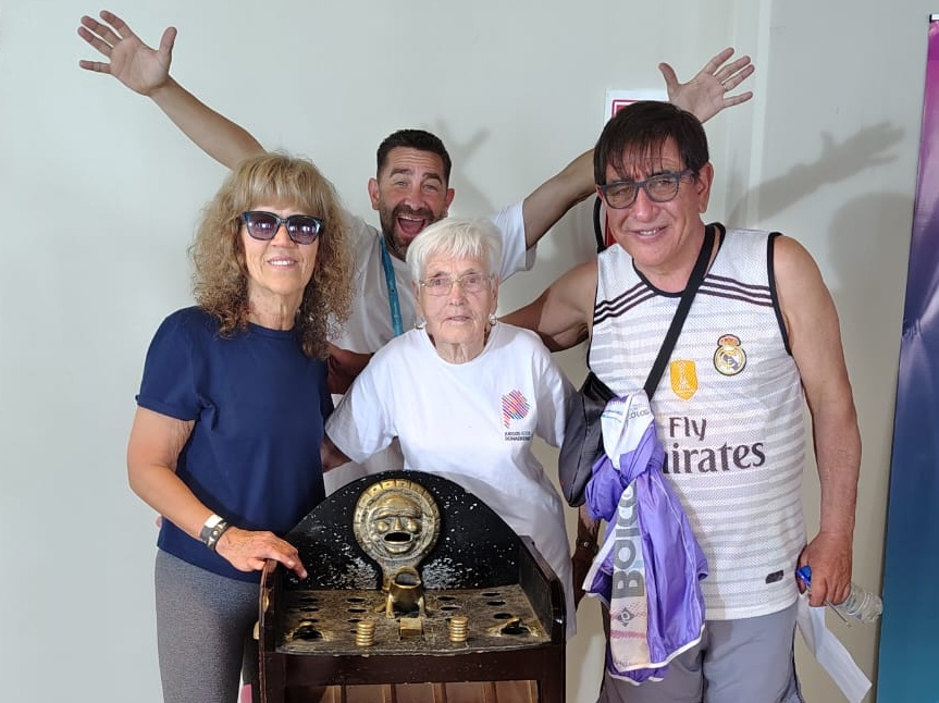 GRAN OVACIÓN A OLGA ZUBILLAGA