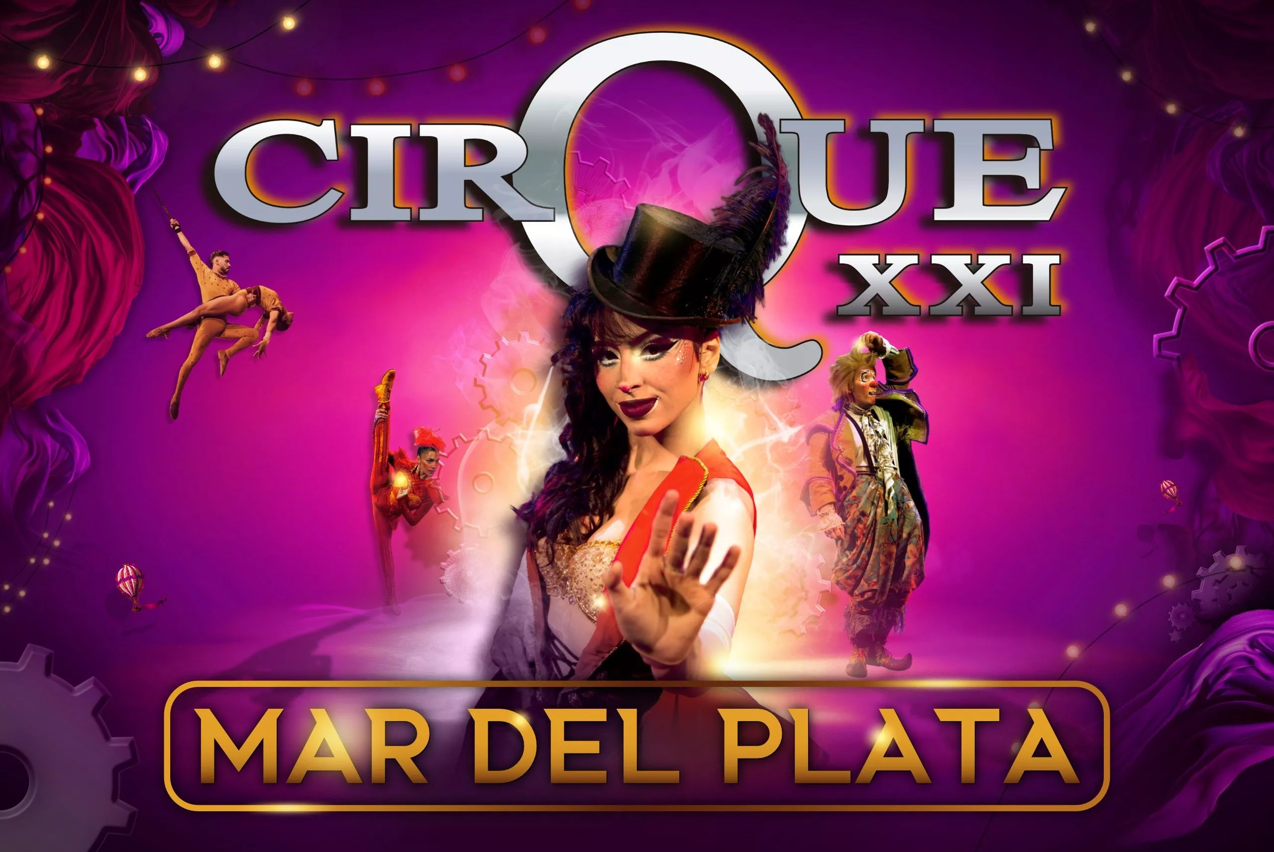 Cirque XXI presenta «ANTIqUUS», un espectáculo circense único en Mar del Plata