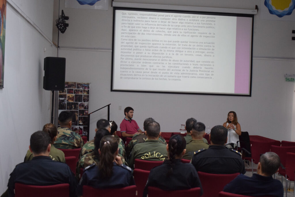 CAPACITACIÓN SOBRE PROCEDIMIENTOS CONTRAVENCIONALES