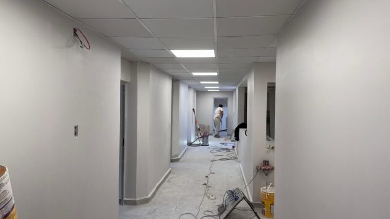 SIGNIFICATIVOS AVANCES DE LA REMODELACIÓN DEL HOSPITAL MUNICIPAL “DR. FELIPE ANTONIO FOSSATI”