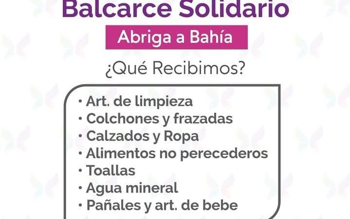 SOLIDARIDAD CON BAHÍA BLANCA