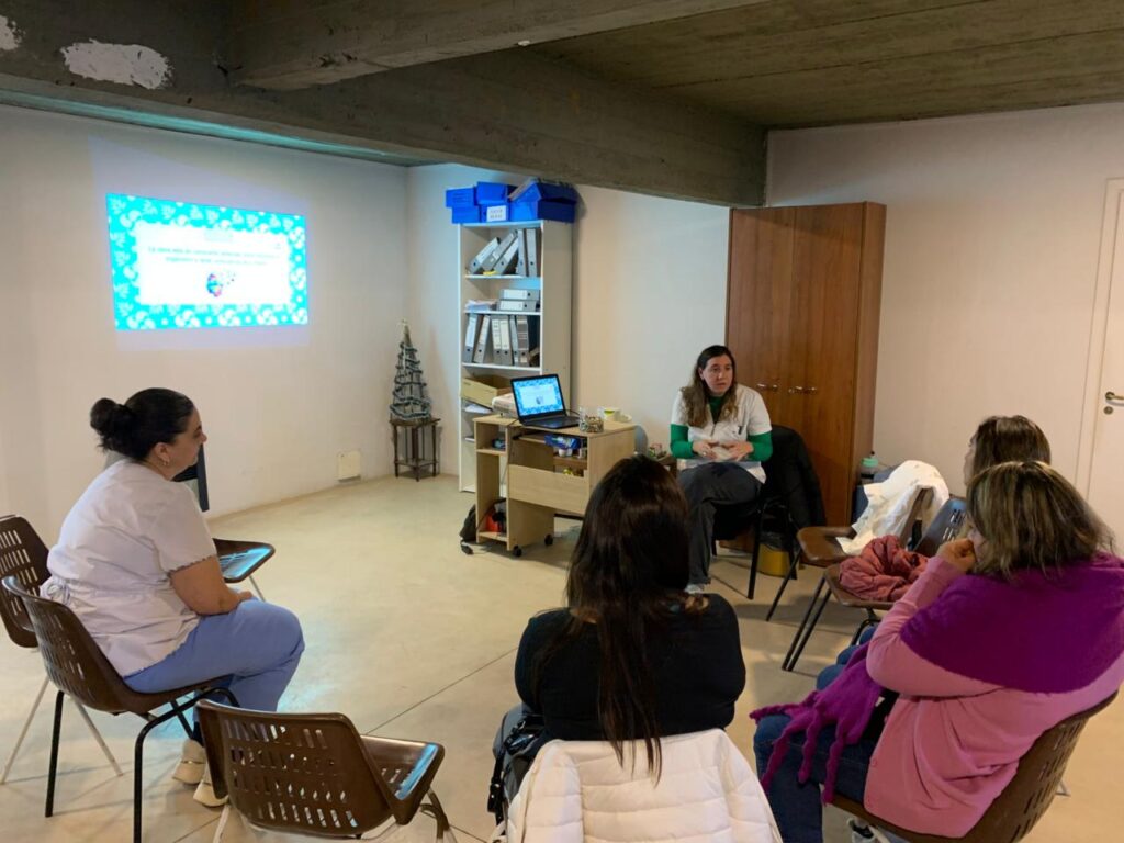 TALLER PARA AGENTES DE SALUD: “CUIDARTE PARA CUIDAR”