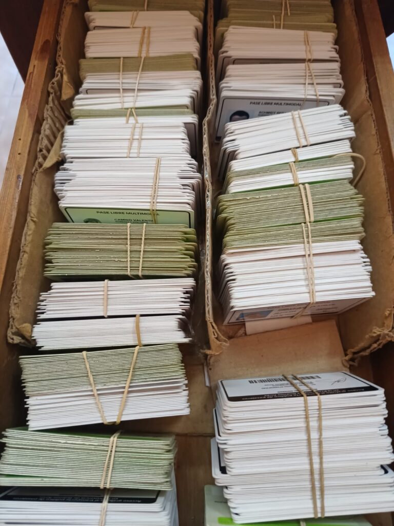 RETIRO DE PASES DE TRANSPORTE PROVINCIAL