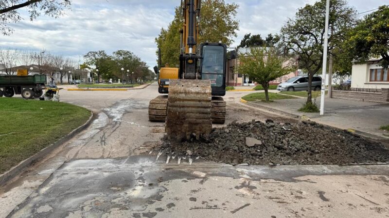 AVANZAN LAS TAREAS DE MEJORA EN AV. FAVALORO
