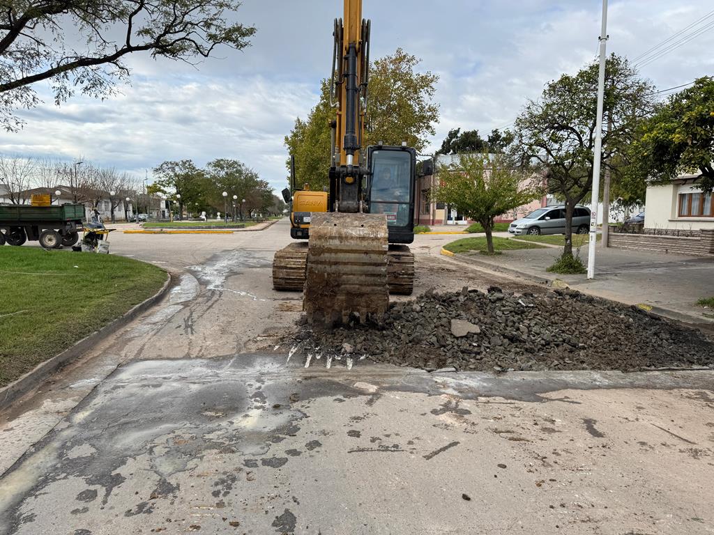 AVANZAN LAS TAREAS DE MEJORA EN AV. FAVALORO