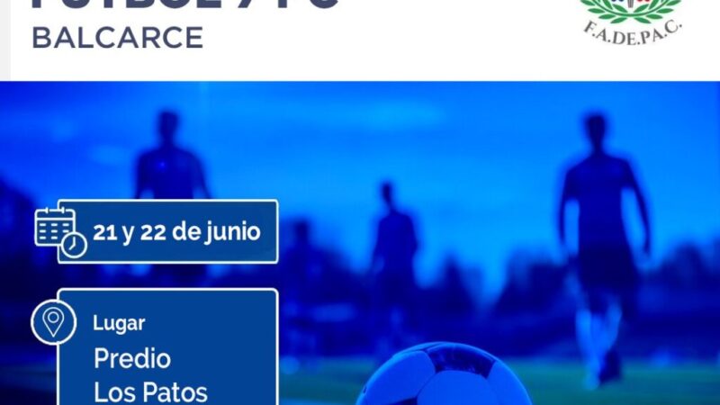 BALCARCE SERÁ SEDE DEL PRIMER TORNEO DE FÚTBOL 7 PARA JUGADORES CON PARÁLISIS CEREBRAL