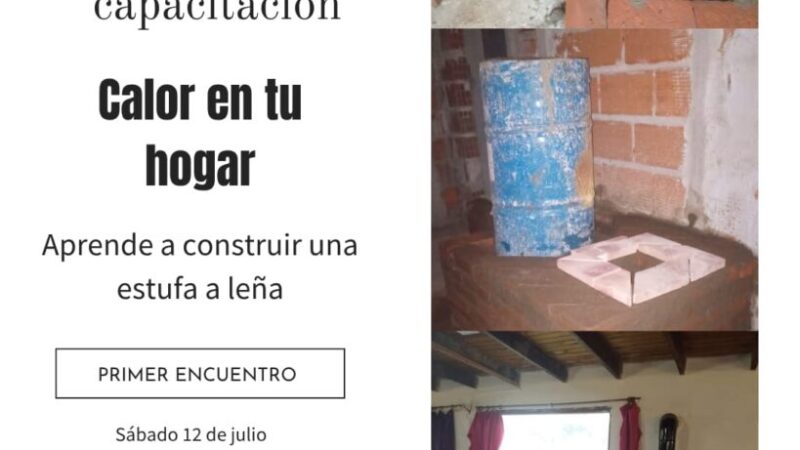 PROYECTO COMUNITARIO: CONSTRUCCIÓN DE ESTUFAS EFICIENTES