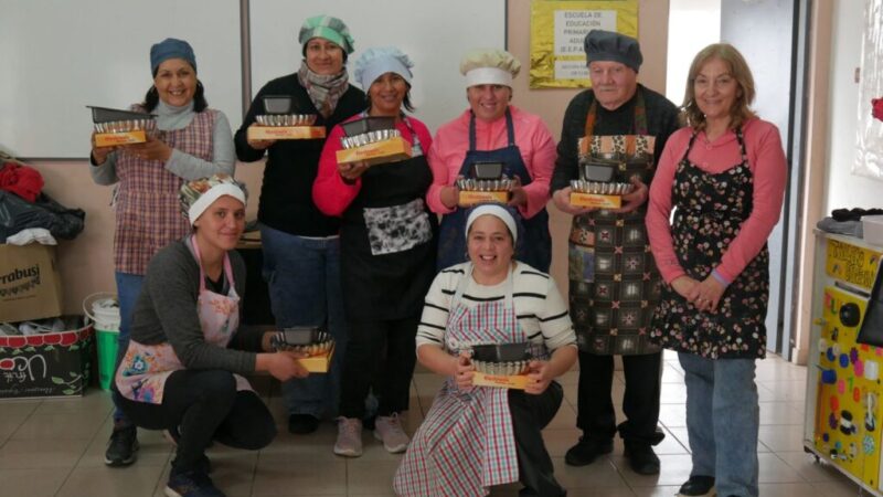 CIPS: Cursos de cocina presentó sus panificados en La Fiesta Nacional del Postre