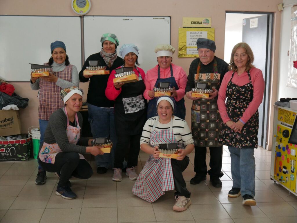 CIPS: Cursos de cocina presentó sus panificados en La Fiesta Nacional del Postre