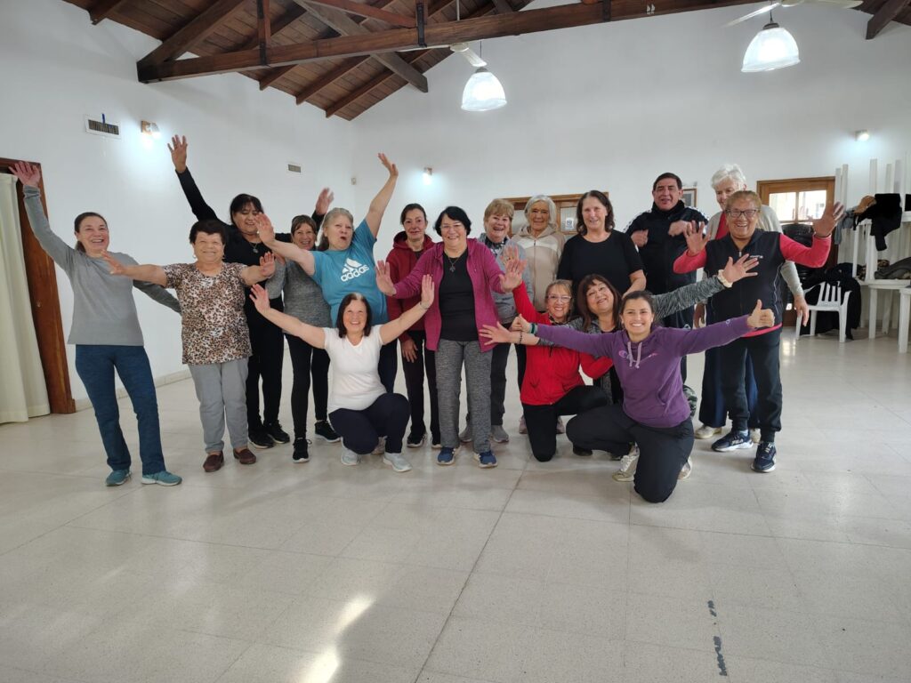Placenteras clases de gimnasia