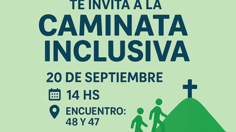 Convocatoria a caminata inclusiva