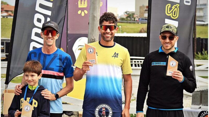 Grosso hizo podio en duatlón marplatense