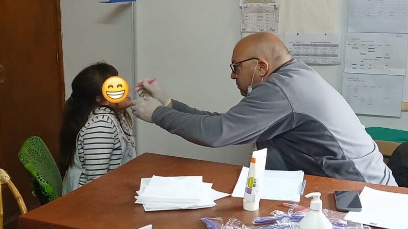 Hábitos saludables en al escuela primaria N° 9