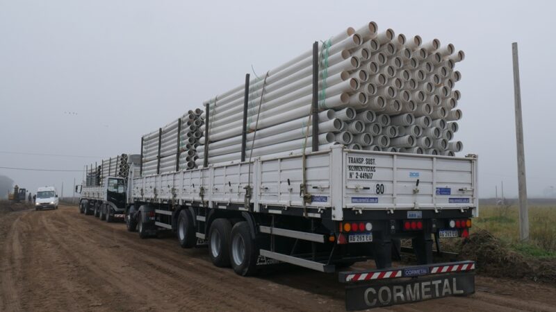 Comenzaron las obras en el nuevo loteo municipal