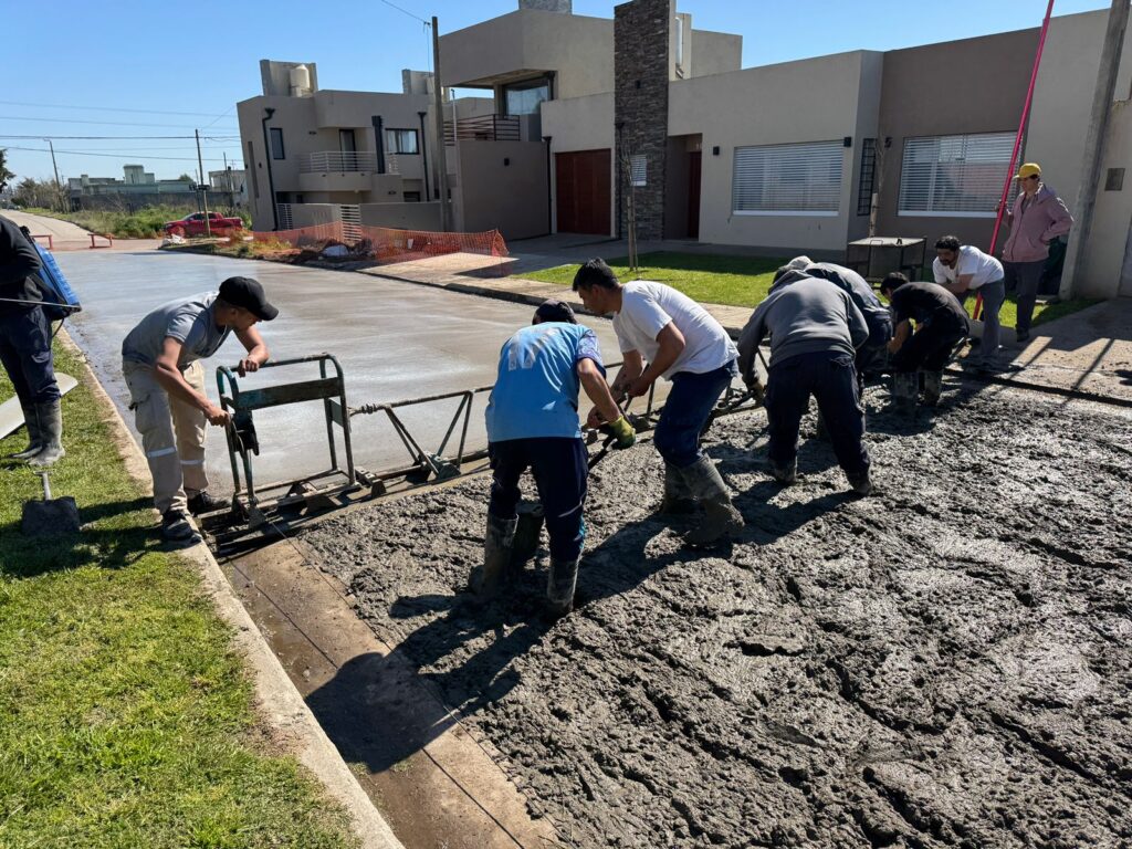 Avanzan las obras de mejora vial