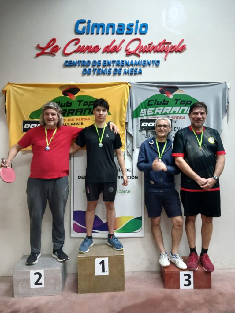 Larzabal, Juárez y Aguilera triunfaron en tenis de mesa