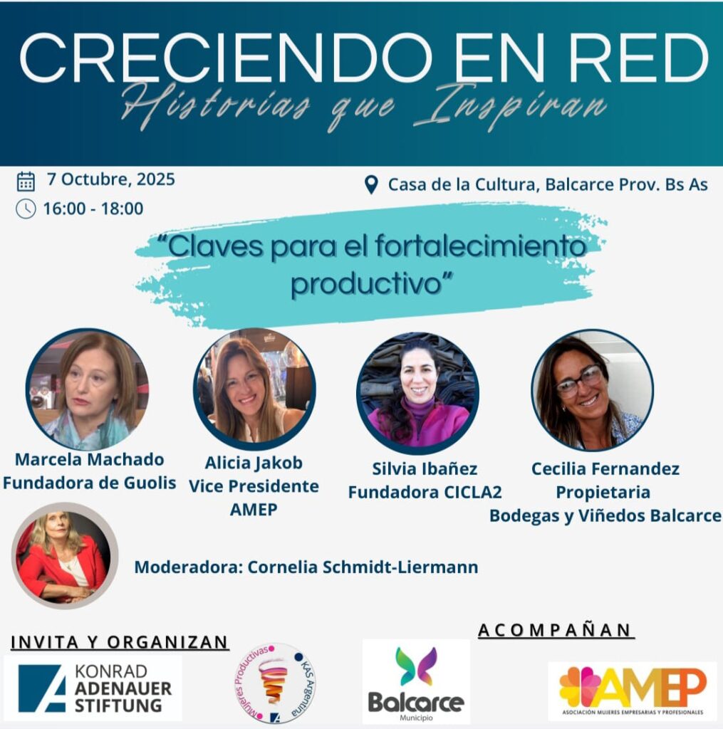 Mujeres emprendedoras compartirán experiencias en creciendo en red