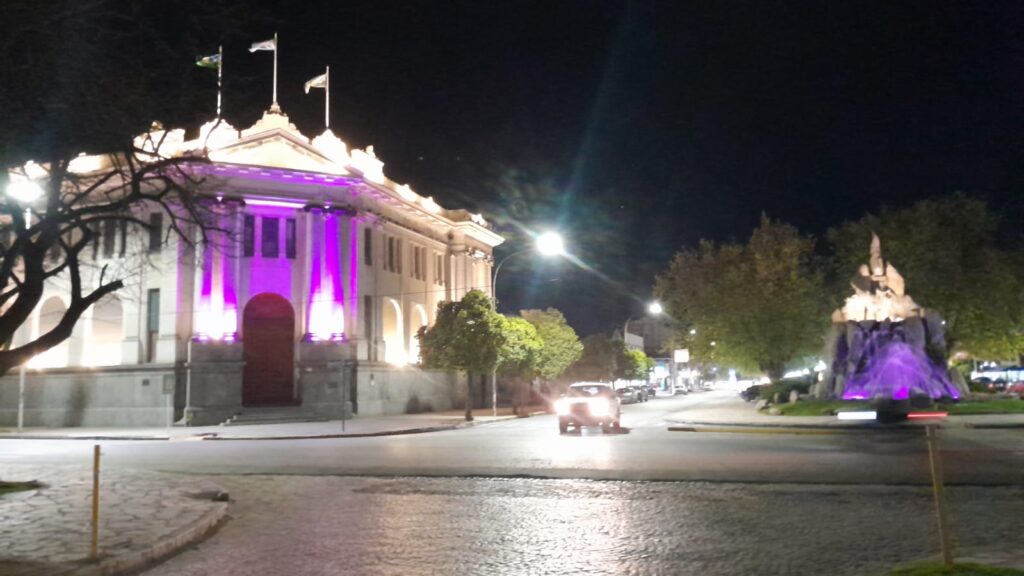 Continúan los trabajos de puesta en valor del Palacio Municipal