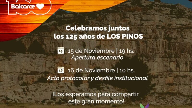 Los Pinos celebra su 125° aniversario