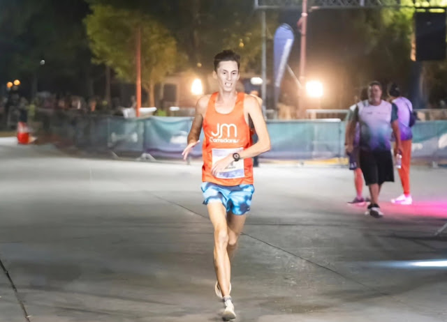 Mariano Barreiro se quedó con la carrera de Maipú